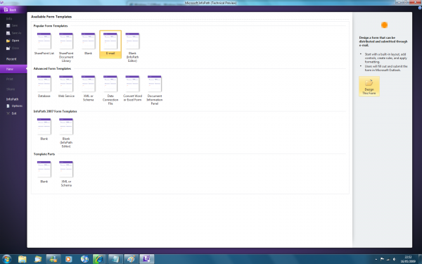 [MAJ] Office 14 Technical Preview - Les captures d'йcrans !
