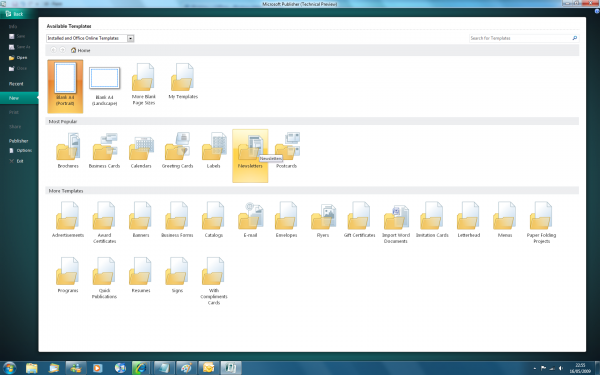 [MAJ] Office 14 Technical Preview - Les captures d'йcrans !