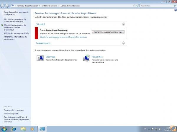 Windows 7 RC1 Français : premičres captures d'écran !