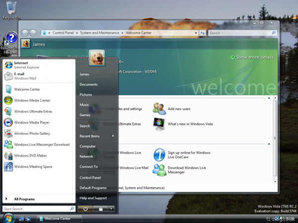 Windows Vista SP2 disponible pour le mois de Juin