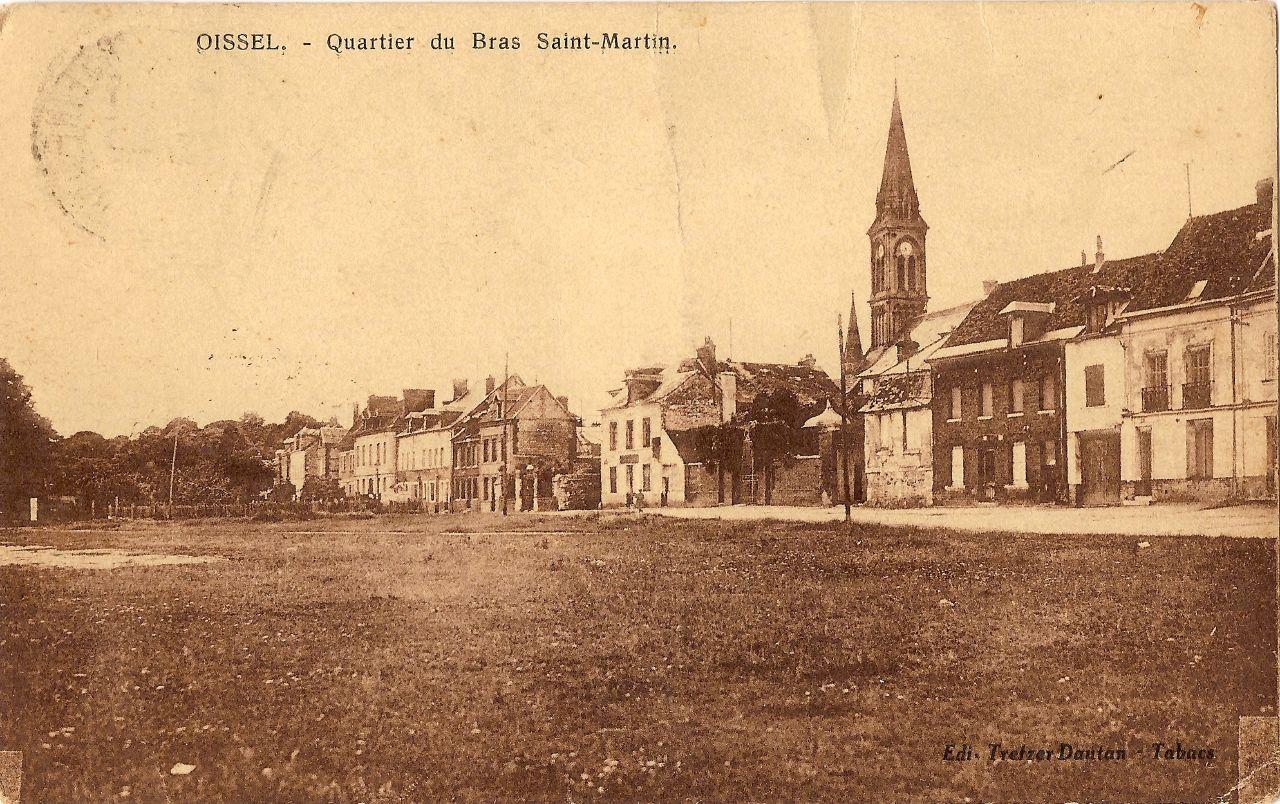 Les quais : Bras St-Martin, Ancienne mairie, Quai d'Elbeuf...