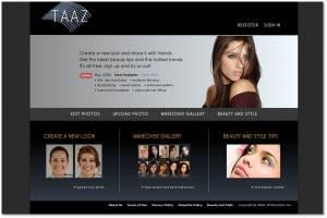 Taaz.com, testez le relooking virtuel !