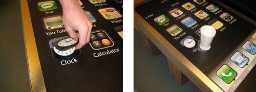 iPhone et une table à café pour Geek