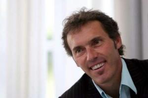 toujours décontracté et posé, laurent Blanc se prête volontiers à la discussion.