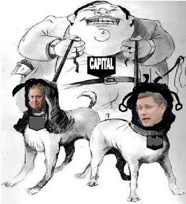 Nortel , Les capitalistes s'enrichissent et les travailleurs suffoquent