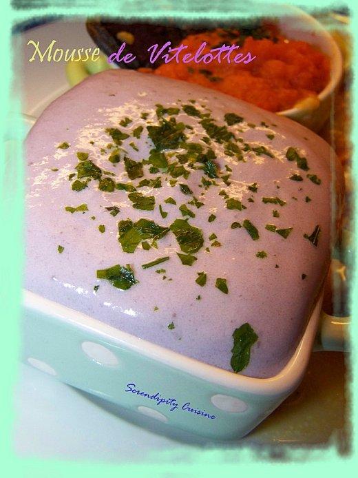 Mousse de vitelottes