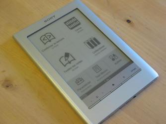 Sony Reader eBook Touch Edition dans les labos de ActuaLitté