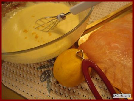 Cake au saumon et citron