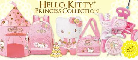 Nouvelle collection Hello Kitty : Girl, Castle, Iceskate et Stripe
