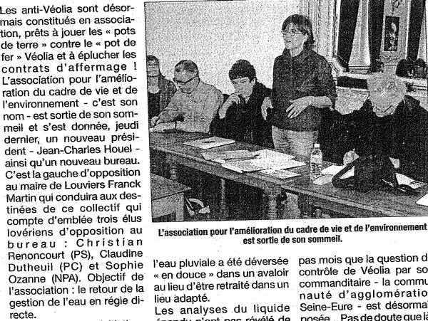 Eau-article-dépêche