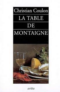 La table de Montaigne de Christian Coulon