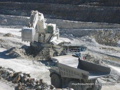 La plus grande mine de talc au monde.