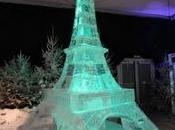 Magic Champs-Élysées monuments parisiens glacés