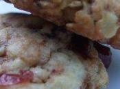 cookies choco cranberries flocons d'avoine