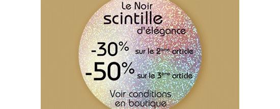 Le noir scintille chez Darjeeling