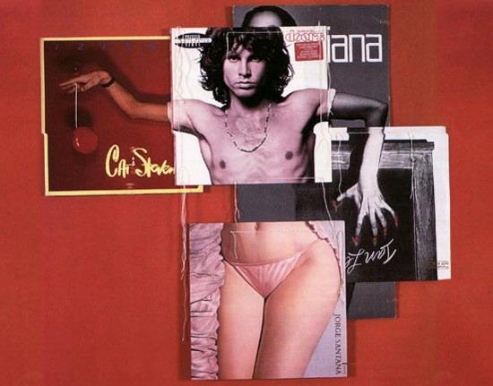 Christian Marclay Body Mix Record Cover Collages