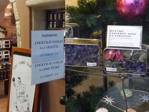 Violette au coin de la rue !