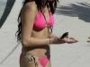 MAVRIXONLINE.COM - DAILY MAIL ONLINE OUT - EXCLUSIVE!! Miley Cyrus relaxes by the pool following the last concert in her US tour. Miley wore a hot pink bikini as  she made some calls and chatted with pals at the exclusive Fontainebleau Miami Beach Resort. Miami, FL. 12/03/09.
Fees must be agreed prior to publication.
Byline, credit, TV usage, web usage or linkback must read MAVRIXONLINE.COM.
Failure to byline correctly will incur double the agreed fee.
Tel: 305 542 9275 or 954 698 6777.