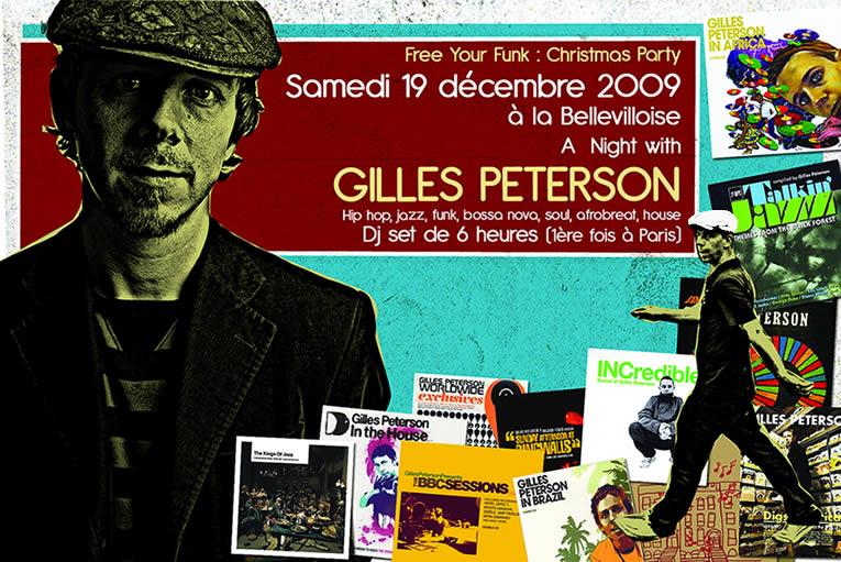Who wants a night with with Gilles Peterson ?