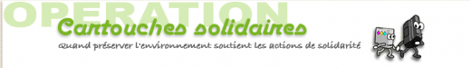 Logo - Cartouches Solidaires - collecte et recyclage de cartouches d'encre