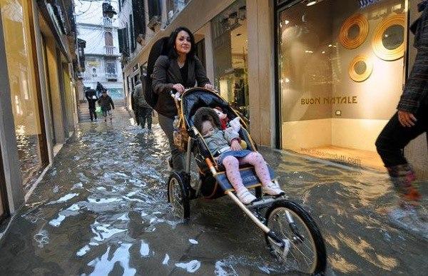 Venise inondée