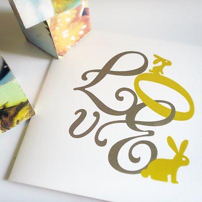 Faire part de naissance Love