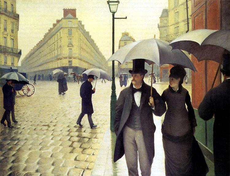 Caillebotte - Jour de pluie, 1877