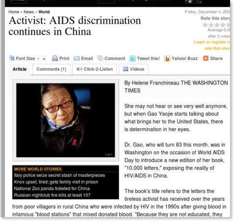http://www.washingtontimes.com/news/2009/dec/04/activist-aids-discrimination-continues-in-china/