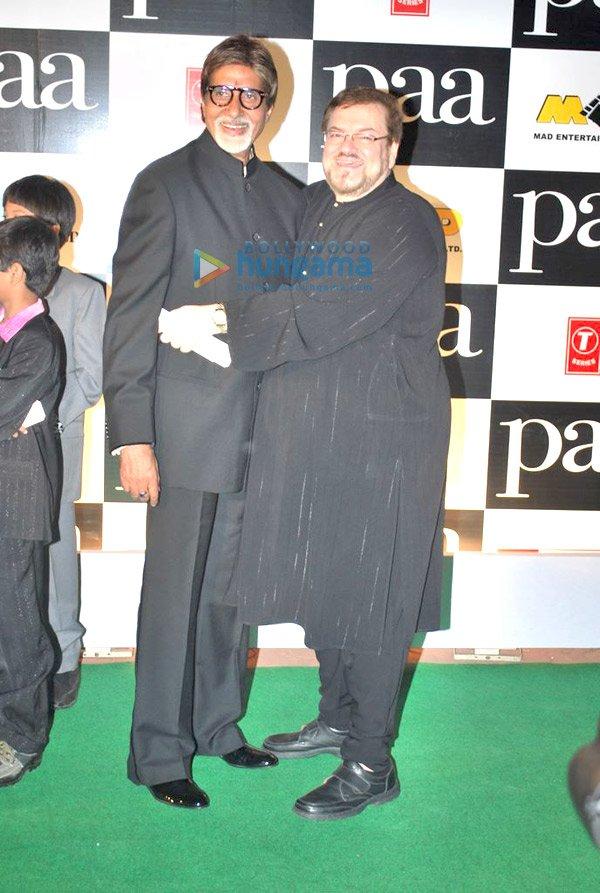 Les stars de Bollywood à la première de Paa