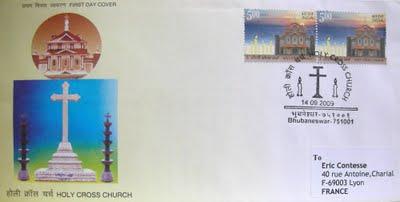 Sanctuaire de la Sainte-Croix en Inde