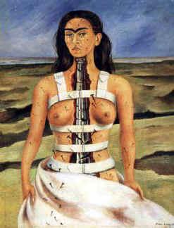 Frida Khalo - La colonne