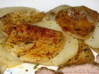 Pomme de terre Boulangère