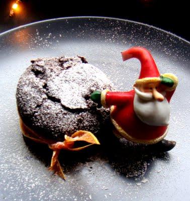 La tarte chaude au chocolat amer de Michel Rostang