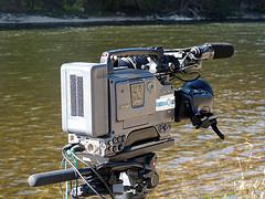 Caméra au bord de l'eau