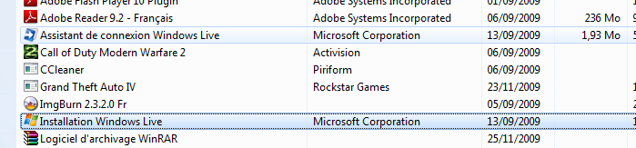 ajoutsuppressionlivemessenger