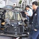 thumbs zonda roadster f accidente 004 Supercars de 1.460.000€ accidenté... (6 photos)