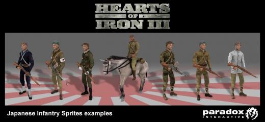 Hearts of Iron 3 japanese infantry