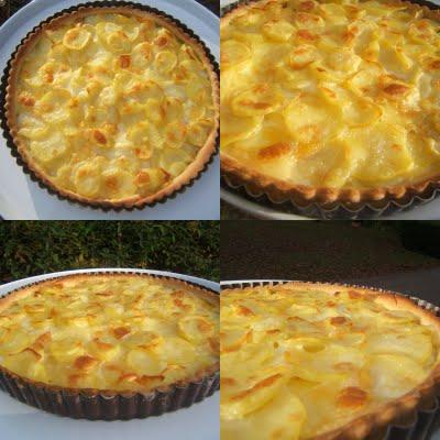 Tarte aux pommes de terre et reblochon