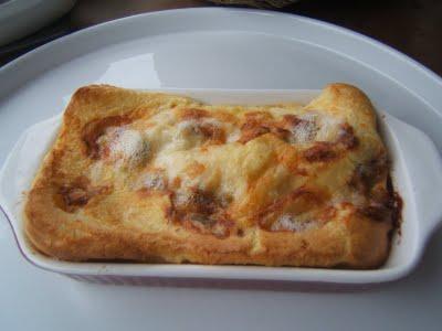Clafoutis au magret de canard et gorgonzola