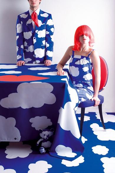 Nappe Princesse Marguerite par JC de Castelbajac