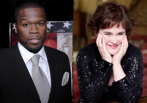 50 Cent veut faire un duo avec ... Susan Boyle !!