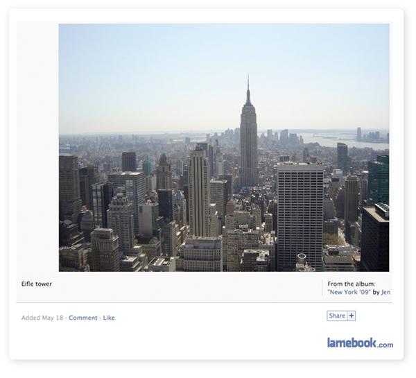 Une petite série photos que l'on peut trouver sur facebook