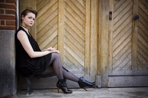 These boots are black mirrors