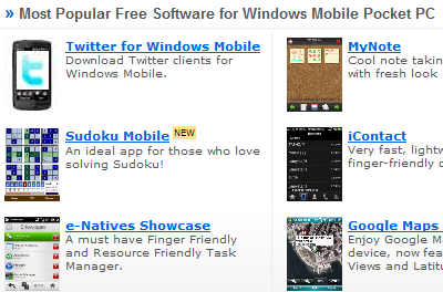 Freewarepocketpc.net : Télécharger des logiciels gratuits pour Windows Mobile