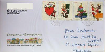 Journée du timbre 2009 au Portugal