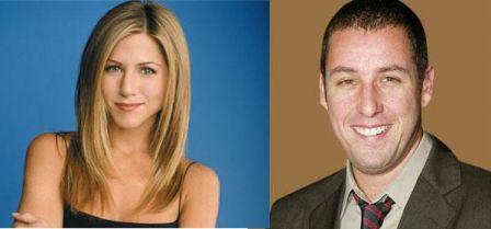 Jennifer Aniston et Adam Sandler