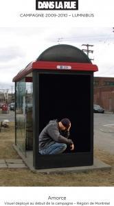 Campagne publicitaire pour Dans la rue