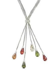 Collier argent zirconium Emily Shing, 87€