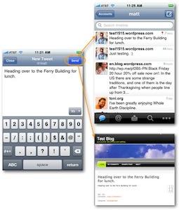 wordpress live 2 Publiez sur votre blogue depuis un client Twitter [Wordpress.com]