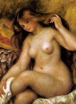 L'expo Renoir au Grand Palais... (avec Gad)